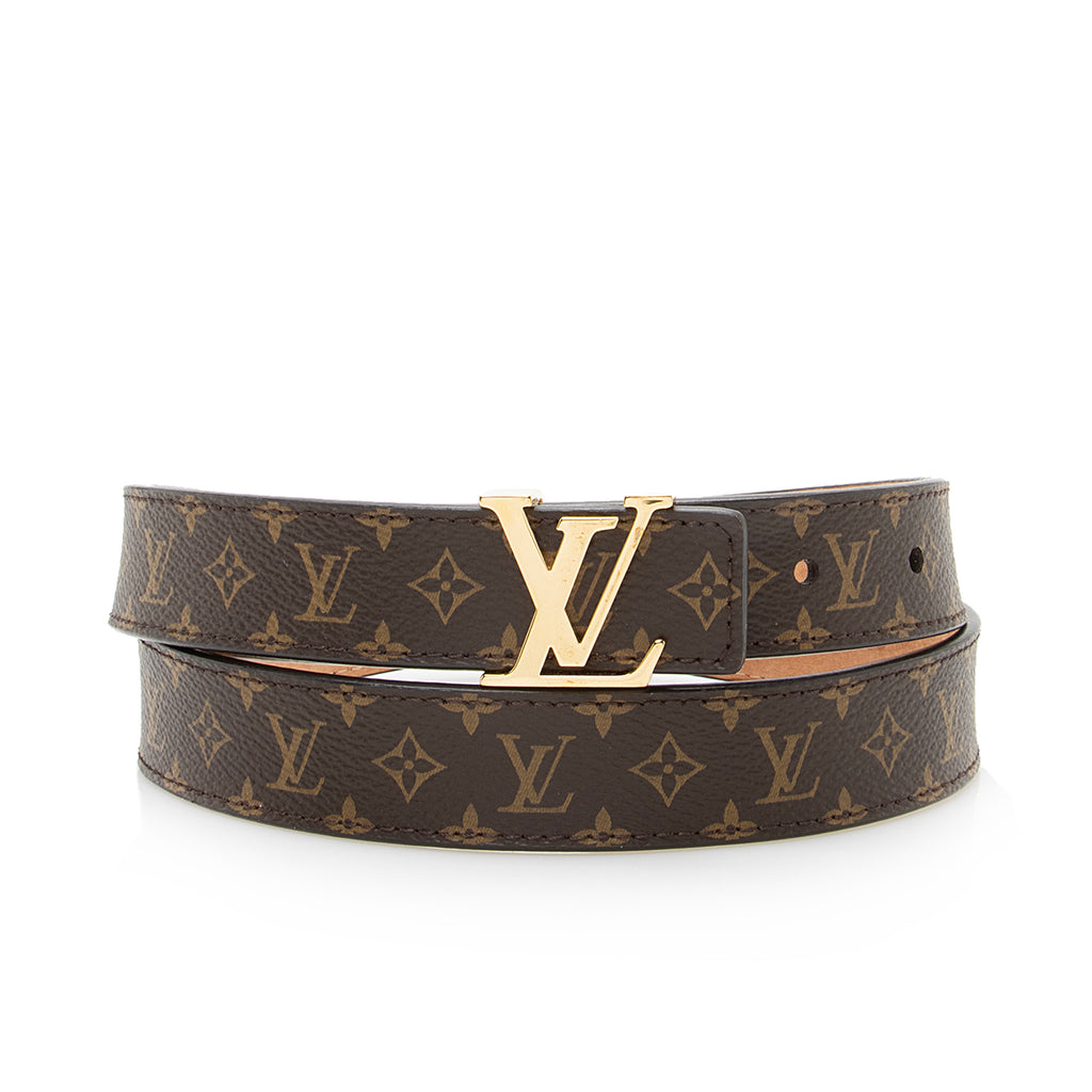 Louis Vuitton Authenticated Initiales Belt