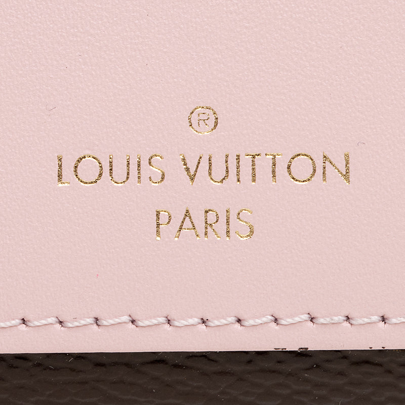 Louis Vuitton Juliette Wallet Monogram Canvas and Leather Brown 2285434