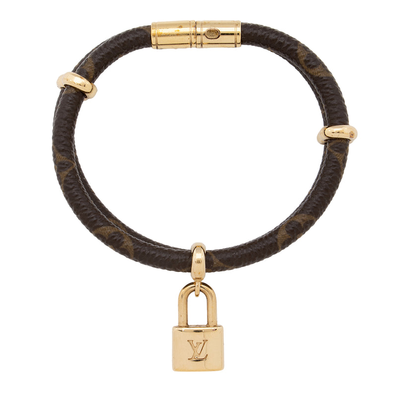 Louis Vuitton - Keep It Twice Monogram Canvas Bracelet
