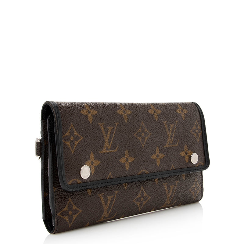 Louis Vuitton Monogram Canvas Macassar Accordeon Wallet (SHF-21679) – LuxeDH