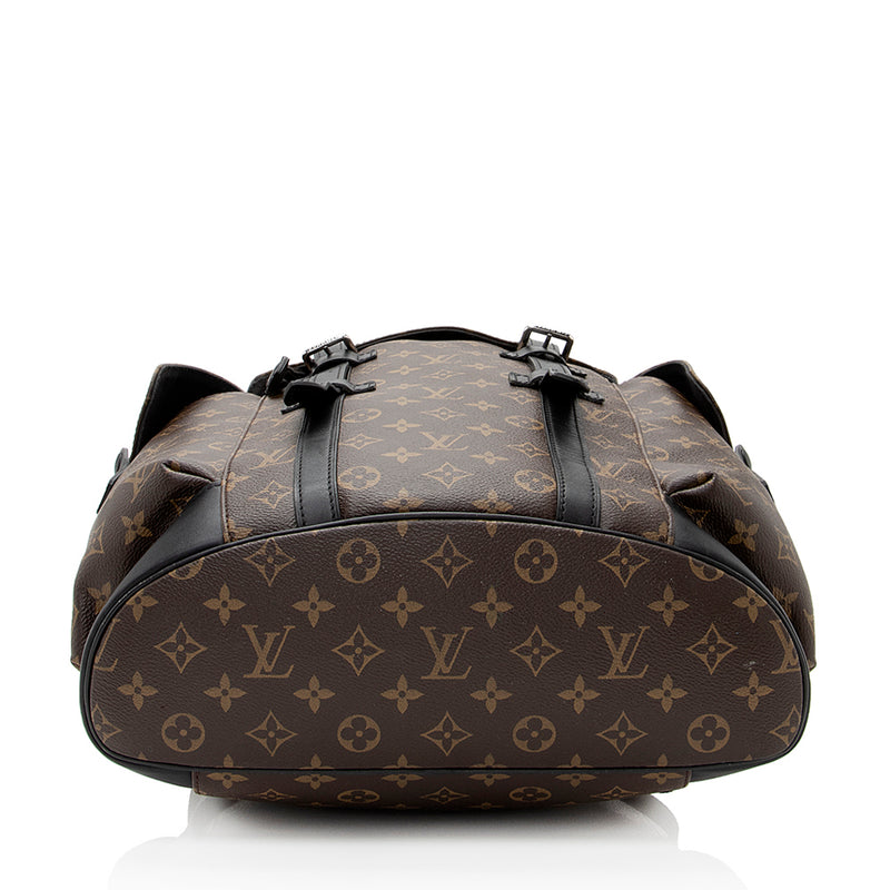 Sold at Auction: Louis Vuitton, Louis Vuitton Christopher Macassar PM  Backpack Bag
