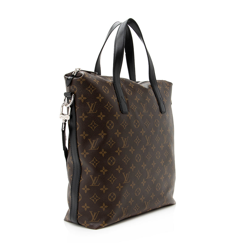 Authenticated Used Louis Vuitton Shoulder Bag Monogram Macassar