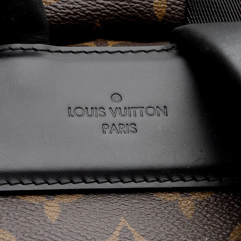 Louis Vuitton Monogram Canvas Macassar Zack Backpack (SHF-20982