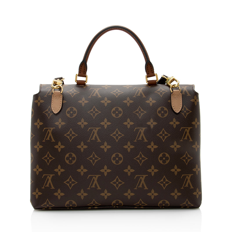 Louis Vuitton Marignan Monogram Canvas Leather Handbag