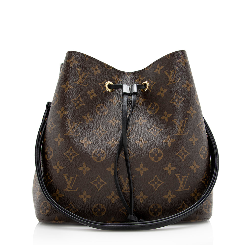 Louis Vuitton Monogram Canvas Neonoe Shoulder Bag (SHF-m38hqh