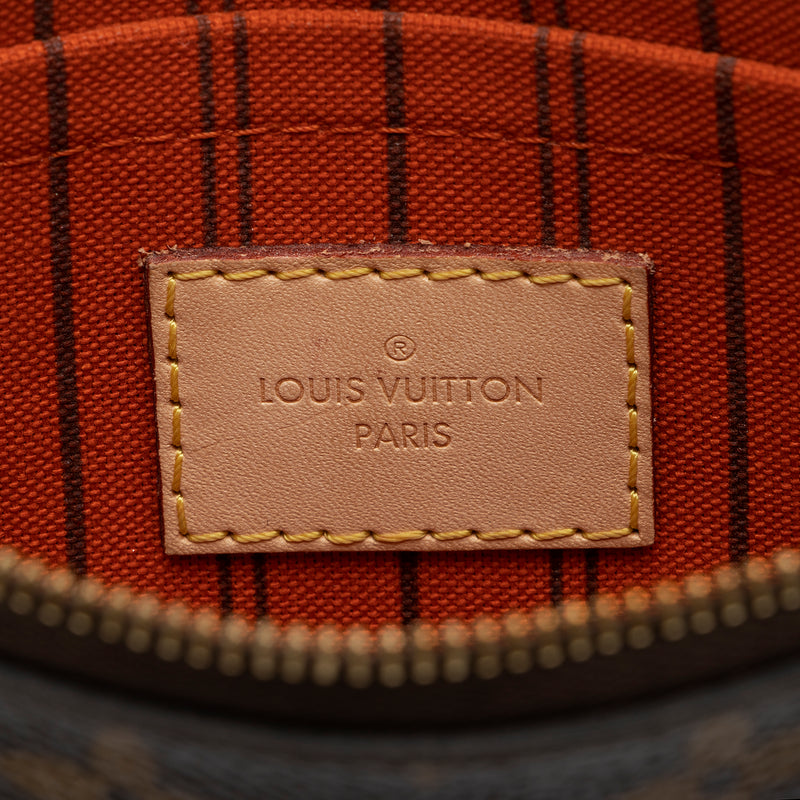M40995 Louis Vuitton 2015 Monogram Neverfull MM with pochette－Beige