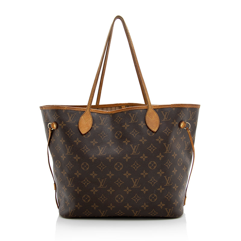 Louis Vuitton Neverfull Mm Monogram Tote Bag New Auction