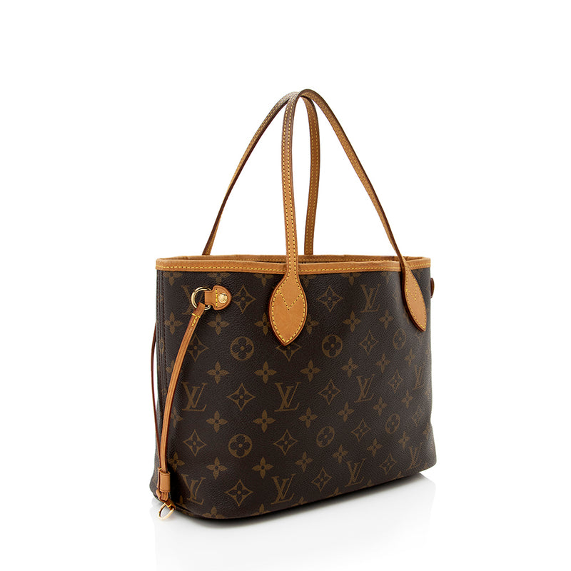 LOUIS VUITTON Monogram Neverful PM Tote in Brown 2007