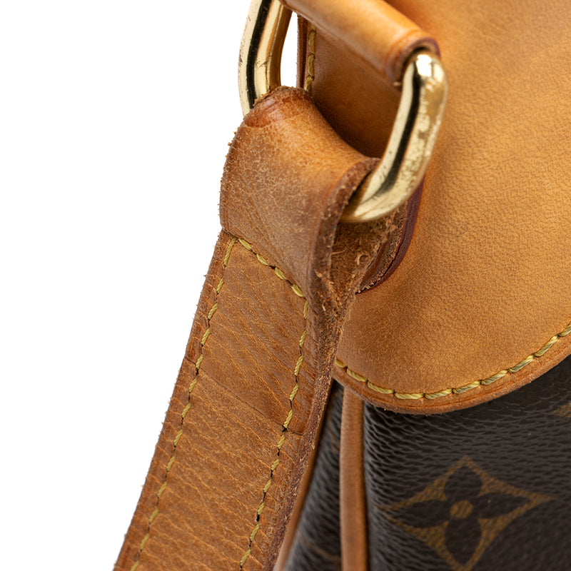 Louis Vuitton Monogram Canvas Odeon PM Shoulder Bag (SHF-20911)