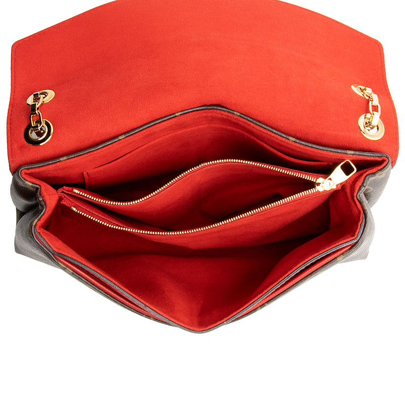 Louis Vuitton Monogram Canvas Pallas Chain Shoulder Bag (SHF-19648) – LuxeDH
