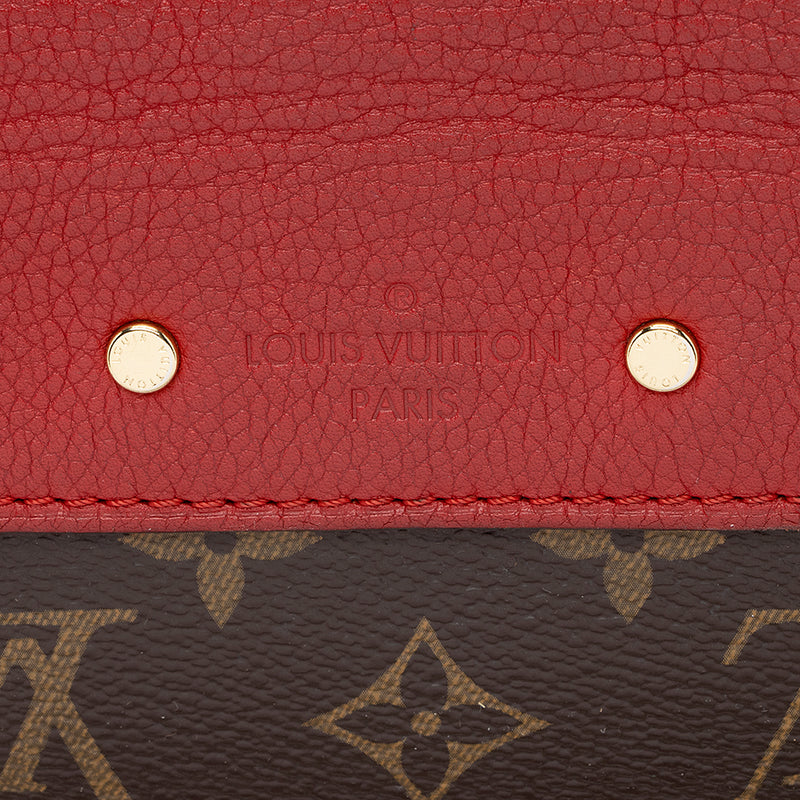 Louis Vuitton Red Monogram Canvas Pallas Chain Bag QJBCZC5VRB023