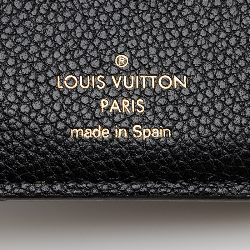 LOUIS VUITTON Black Damier Portefeuille Compact Wallet – portluxe