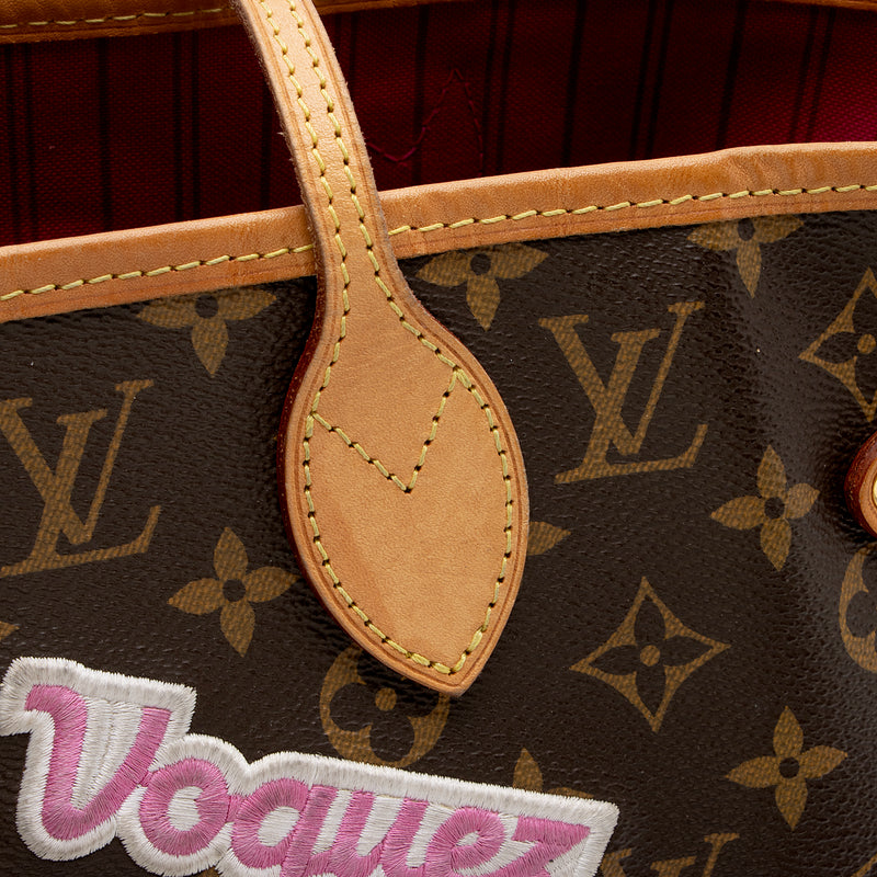 Louis Vuitton Patches Neverfull Mm Tote Bag