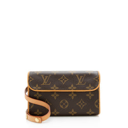 Louis Vuitton Florentine clutch bag in monogram canvas
