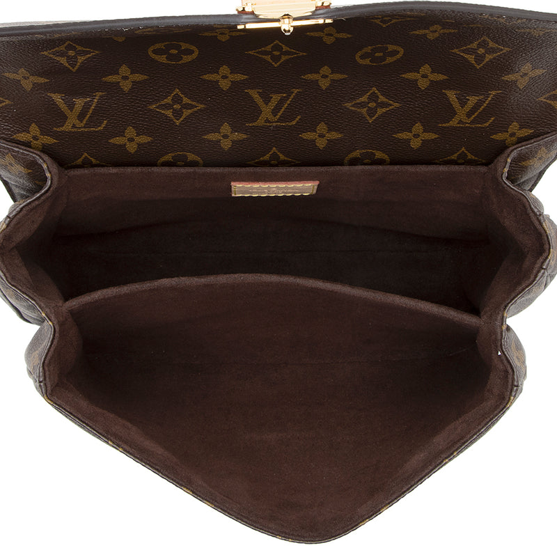 Louis Vuitton Monogram Canvas Pochette Metis Shoulder Bag (SHF-20938)