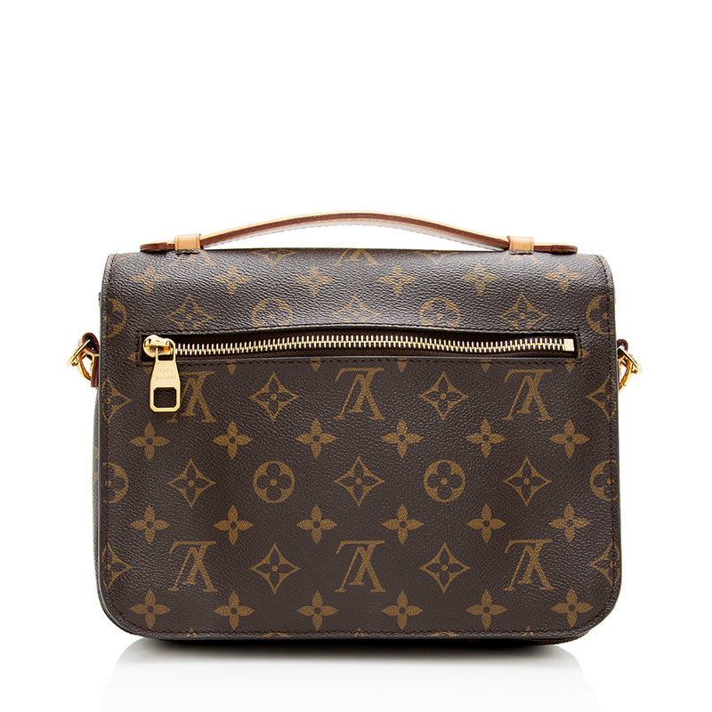 Louis Vuitton Monogram Canvas Pochette Metis Shoulder Bag (SHF-21145)