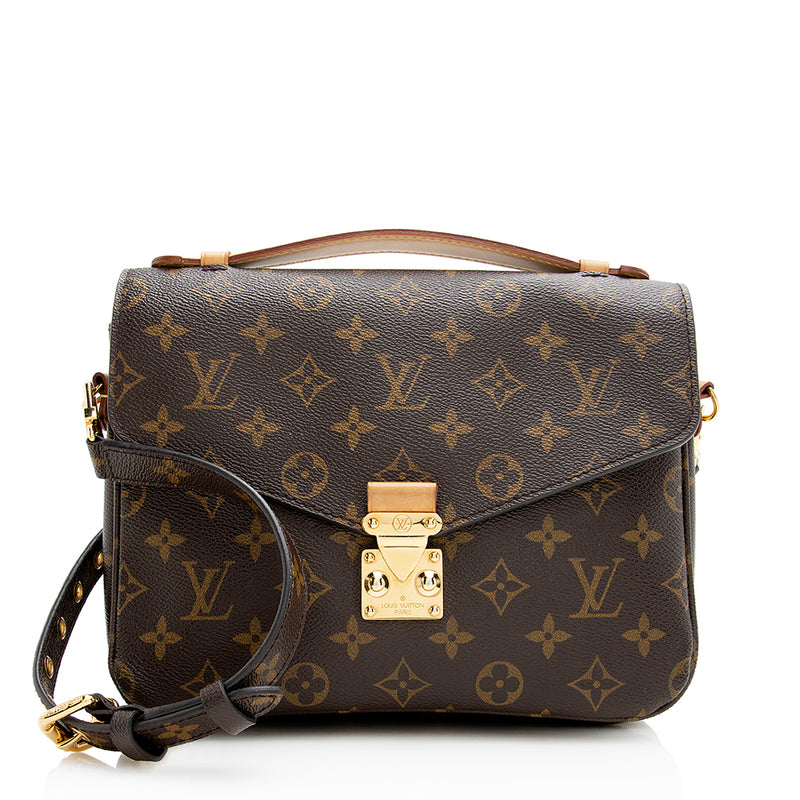 Louis Vuitton Monogram Canvas Pochette Metis Shoulder Bag (SHF-21145)