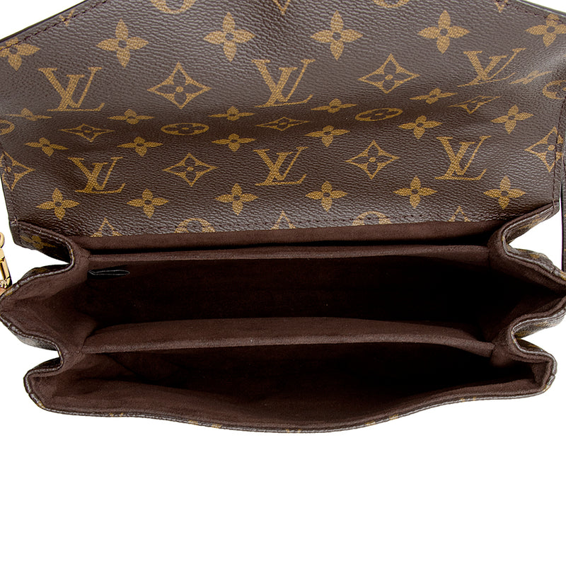 Louis Vuitton Monogram Canvas Pochette Metis Shoulder Bag (SHF-21145)