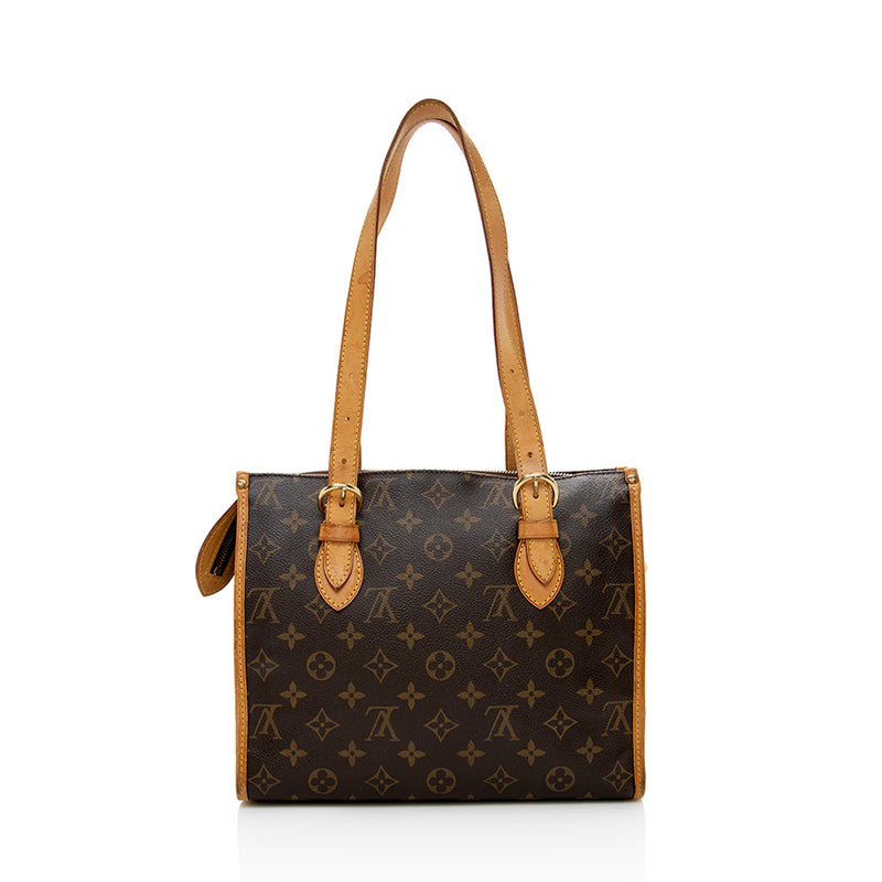 Louis Vuitton - Authenticated Popincourt Handbag - Leather Brown for Women, Very Good Condition