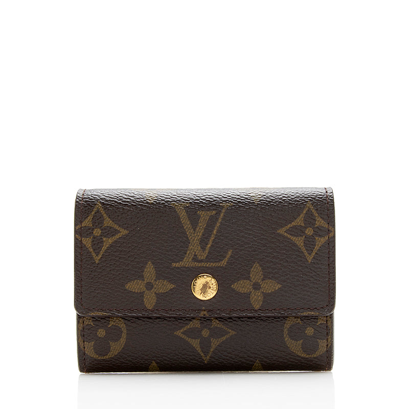 Louis Vuitton Glasses Case Handbag Monogram Canvas and Epi Leather