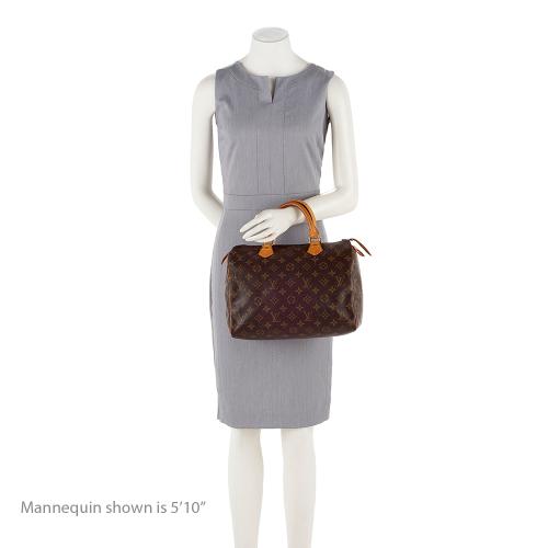 Louis Vuitton Vintage Monogram Canvas Speedy 30 Satchel (SHF-18386)