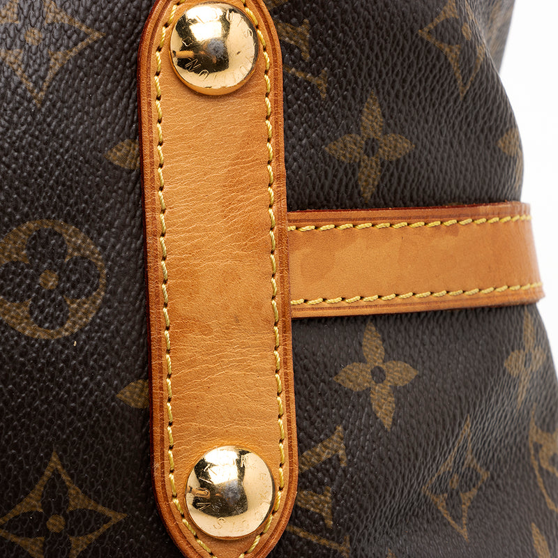 Stresa leather handbag Louis Vuitton Brown in Leather - 28238740
