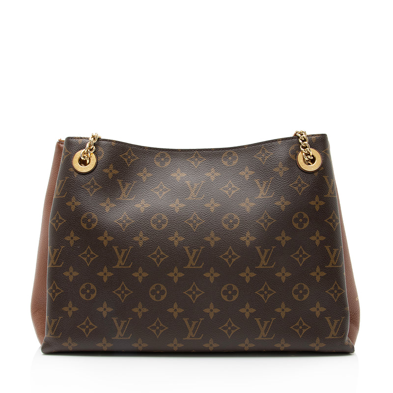 Louis Vuitton Surene Handbag Monogram Canvas with Leather BB at