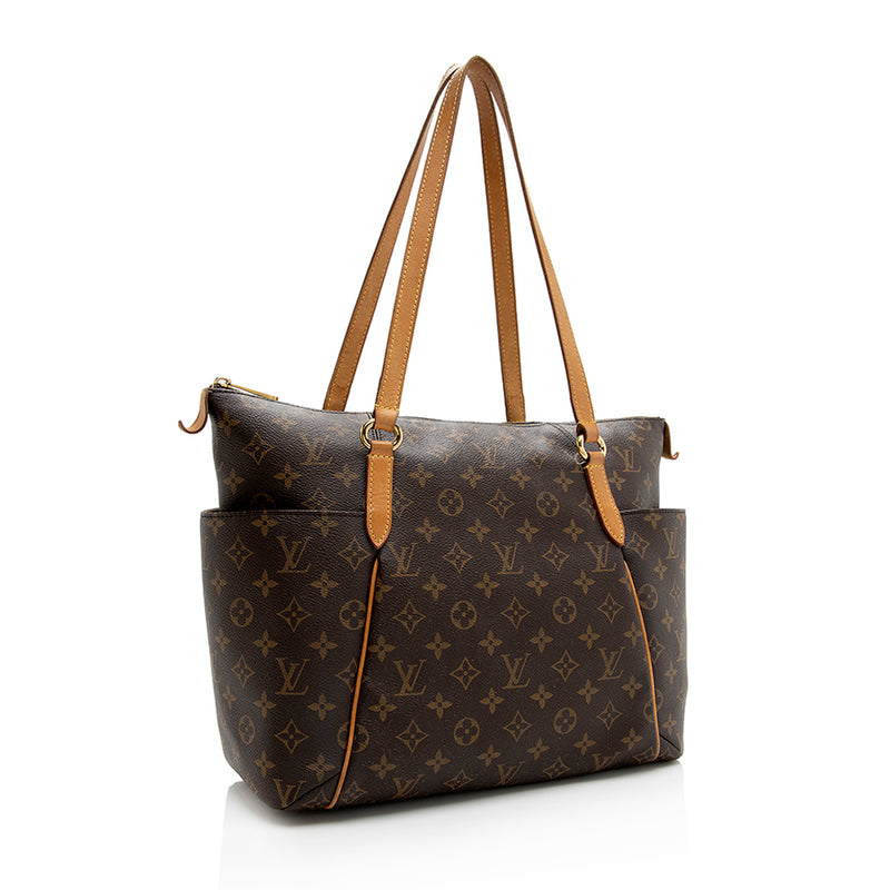 Louis Vuitton Monogram Canvas And Leather Totally MM Bag Louis Vuitton