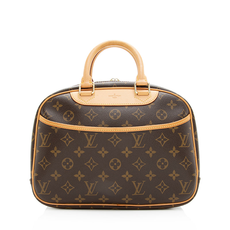 Louis Vuitton Trouville Monogram Canvas Top Handle Bag on SALE