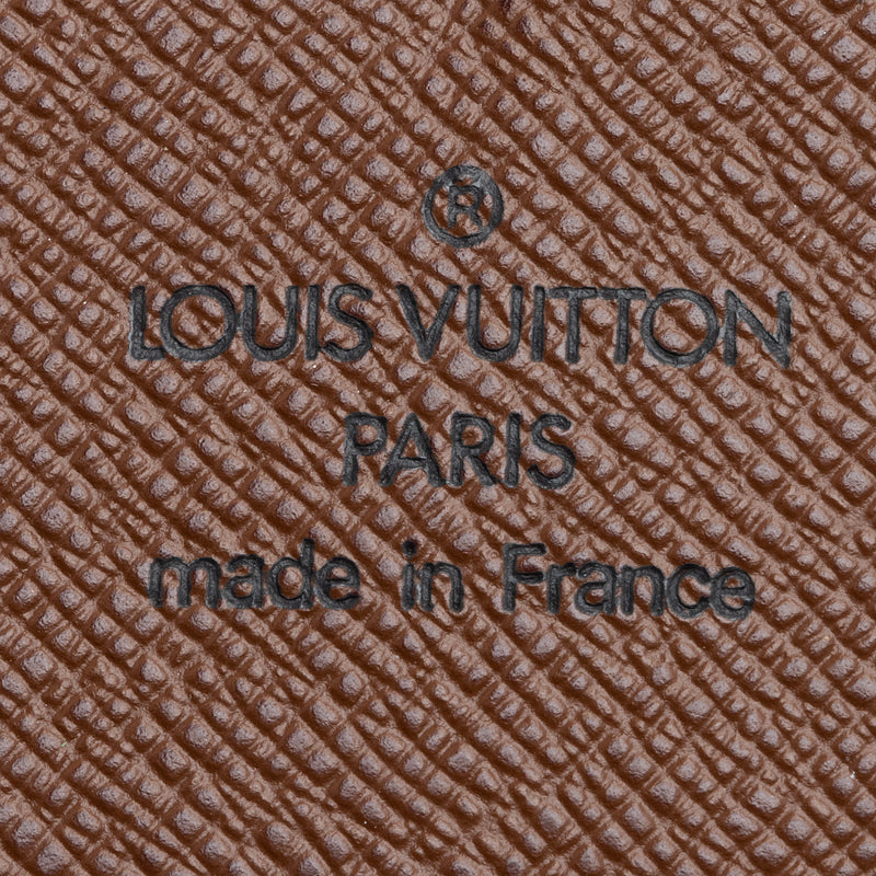 Louis Vuitton Monogram Canvas Zippy Organizer Wallet (SHF-22795