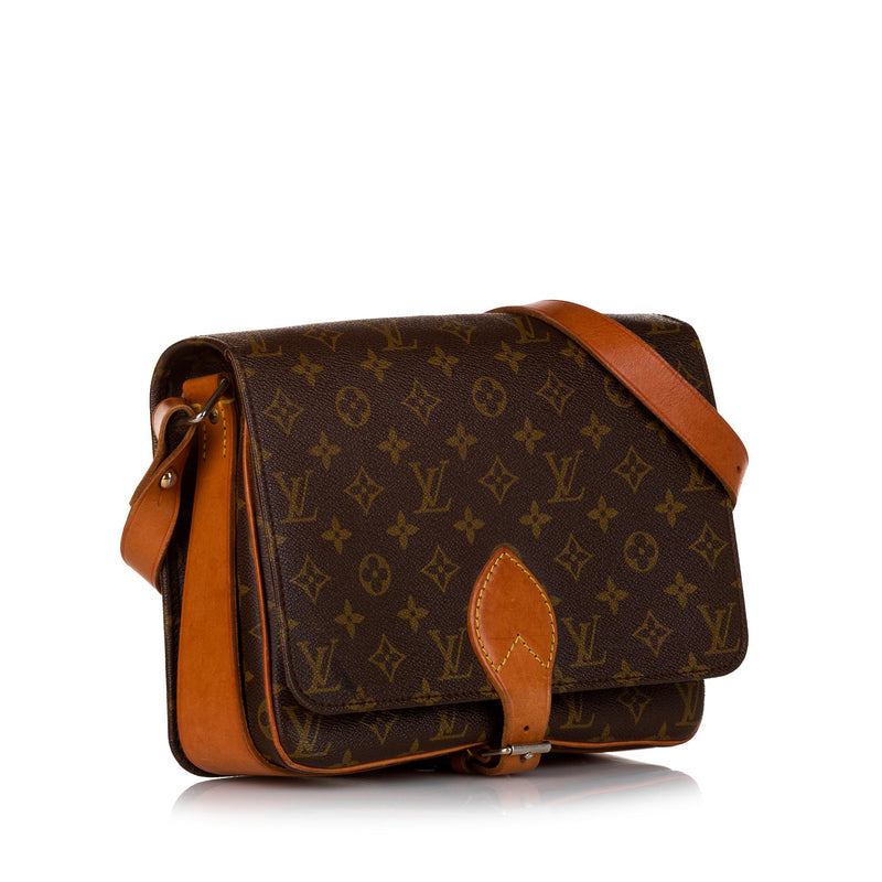 Louis Vuitton Monogram Cartouchiere GM Crossbody Bag