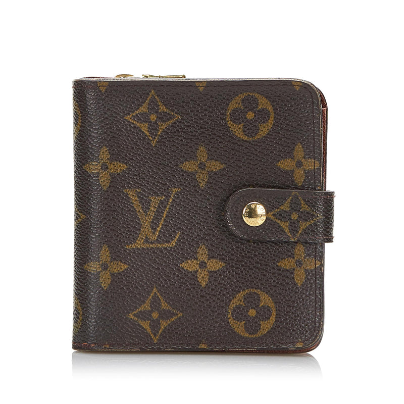 LOUIS VUITTON Monogram Compact Zippy Wallet