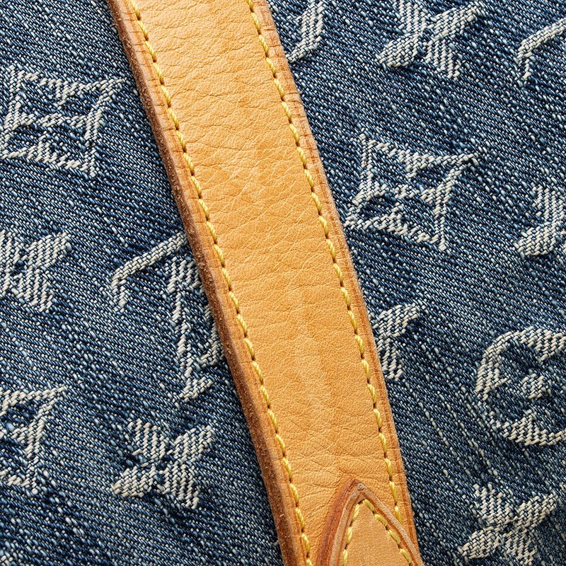 Key ring Louis Vuitton Multicolour in Denim - Jeans - 30182362