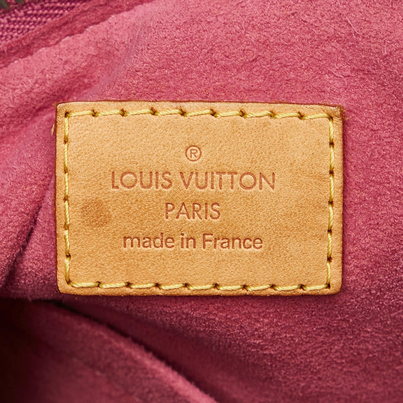 Louis Vuitton Denim Baggy Gm Fuchsia 40527