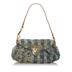Louis Vuitton, Bags, Louis Vuitton Denim Pleaty Mini