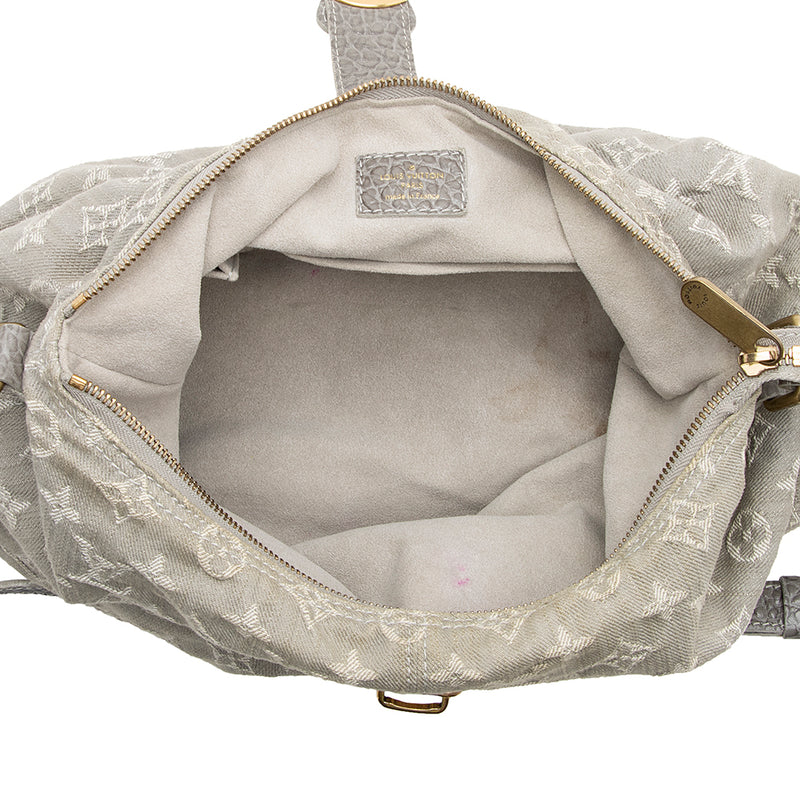Louis Vuitton Monogram Denim Slightly Shoulder Bag (SHF-20212