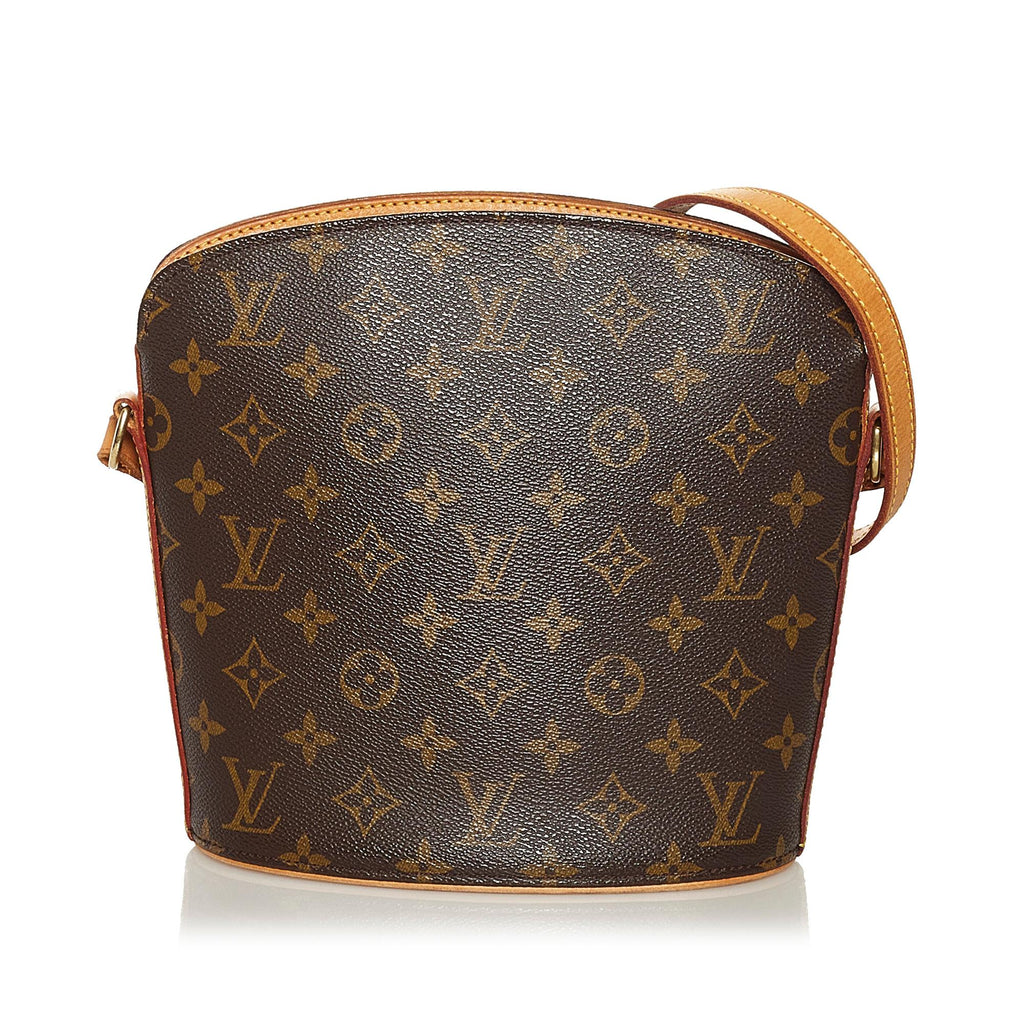 Louis Vuitton Monogram Drouot bag/ Repair and what fits inside the