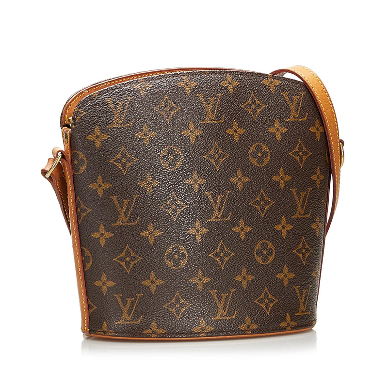 Drouot leather crossbody bag