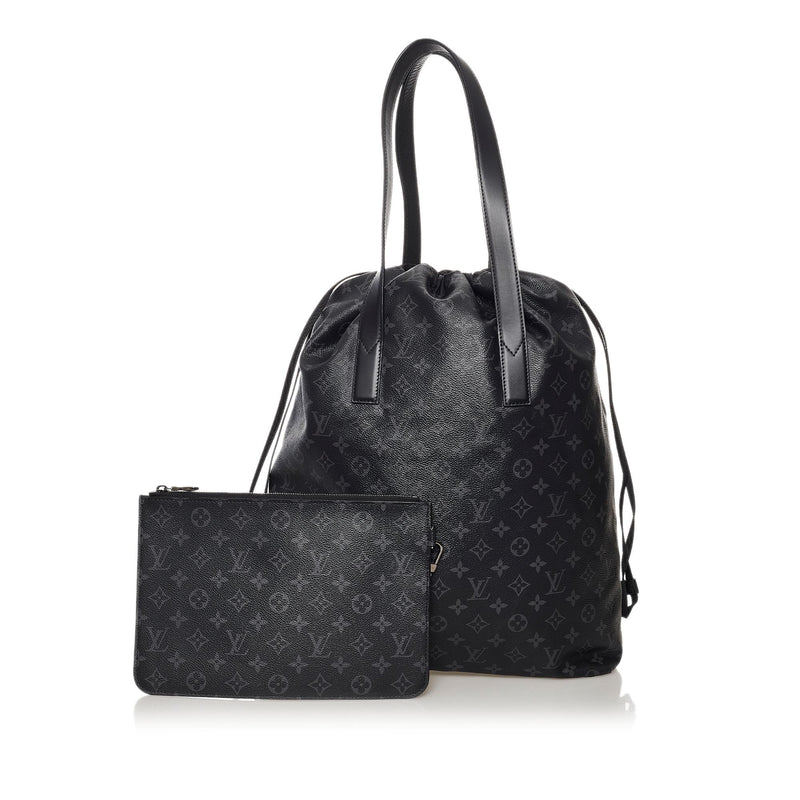 Black Louis Vuitton LV X Fragment Monogram Eclipse Bucket Bag