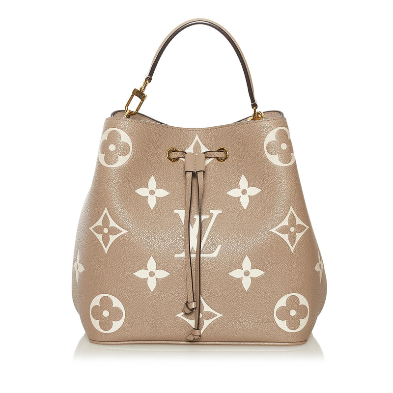 Louis Vuitton Neonoe MM Shoulder Bag Monogram Empreinte Leather