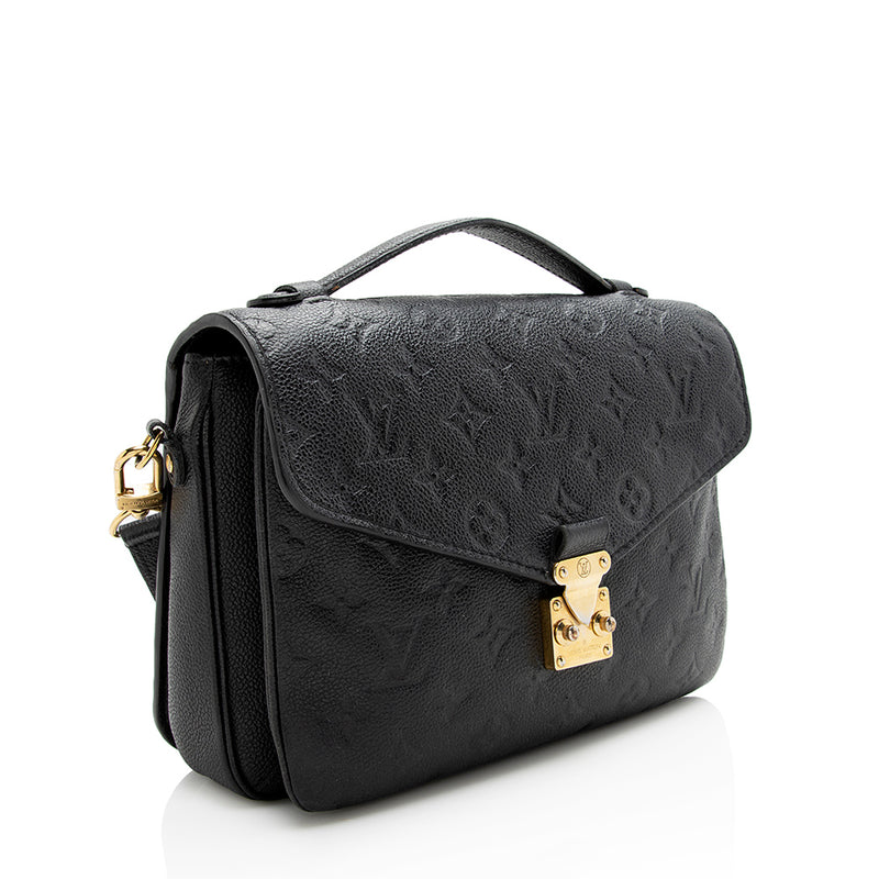 Louis Vuitton - Authenticated Metis Handbag - Leather Black for Women, Good Condition