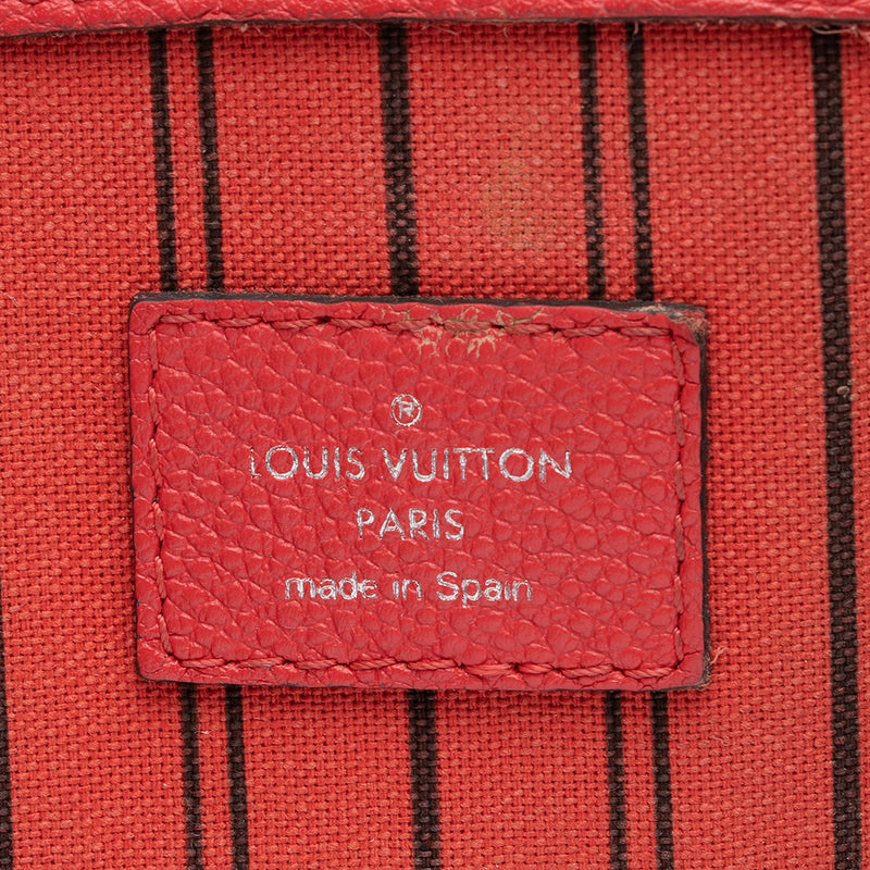 Black Louis Vuitton Monogram Empreinte Pont Neuf MM Satchel – Designer  Revival