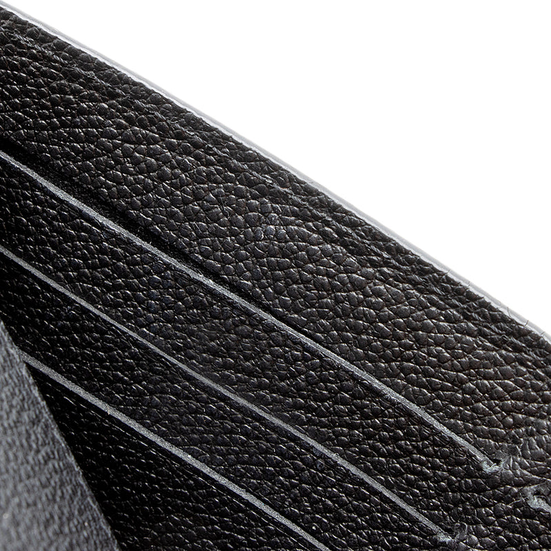 LOUIS VUITTON Black Empreinte Leather Sarah Wallet – Luxury Labels