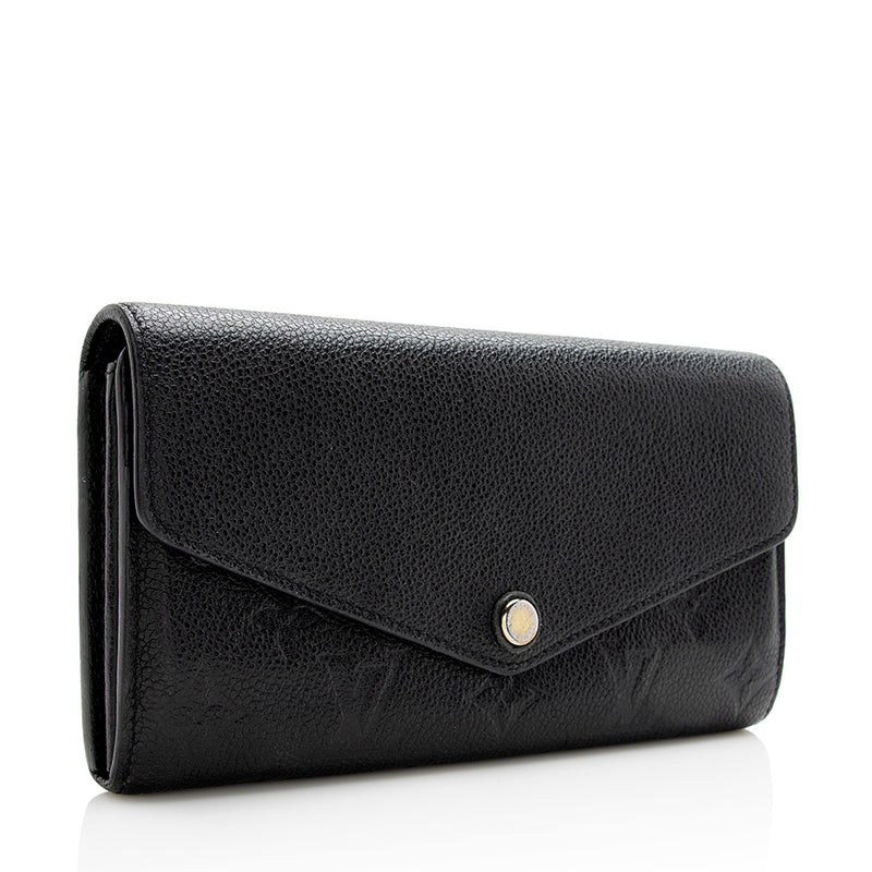 Sarah Wallet Monogram Empreinte Leather - Women - Small Leather Goods