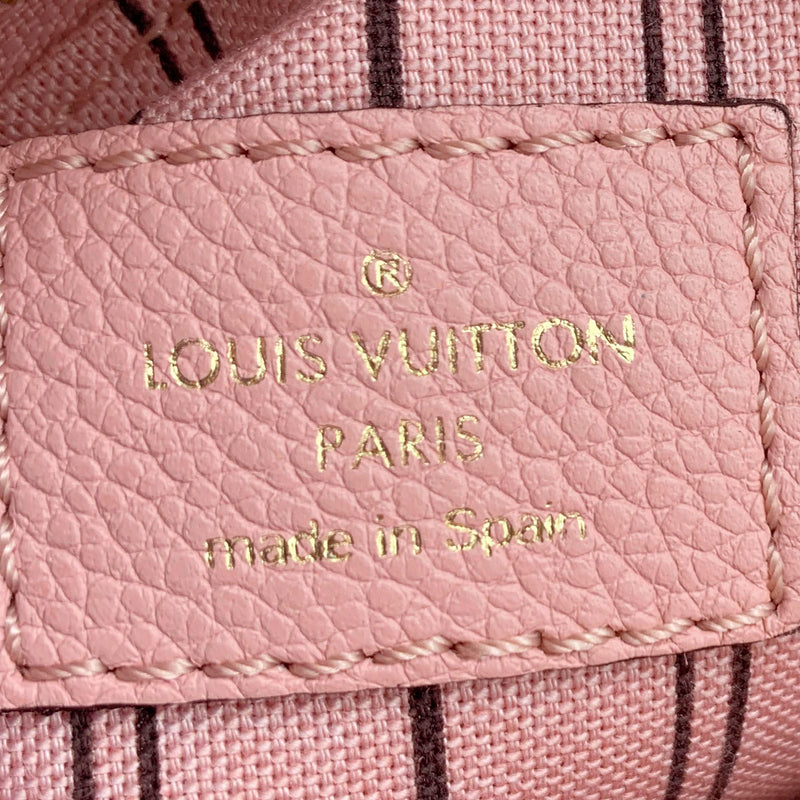 Louis Vuitton Rose Poudre Monogram Empreinte Leather Sorbonne