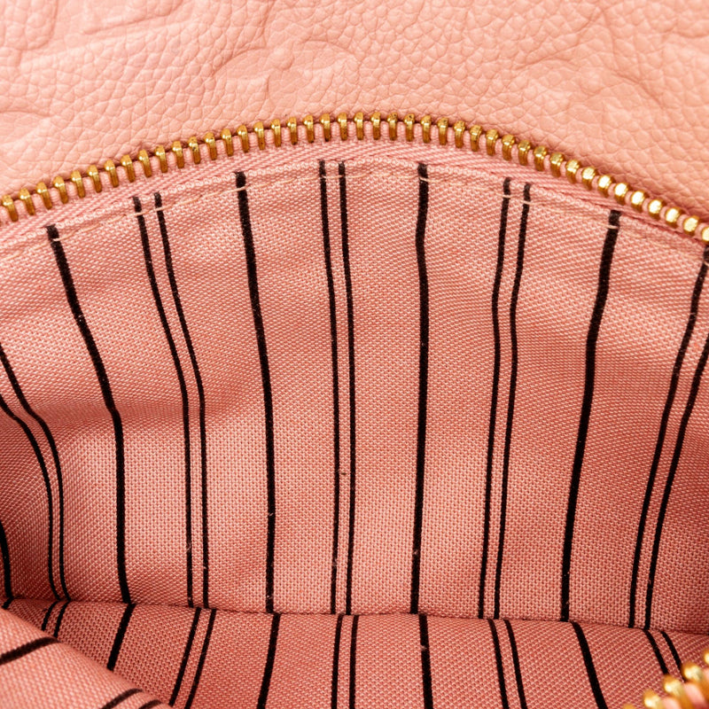Louis Vuitton Rose Poudre Monogram Empreinte Leather Sorbonne Backpack