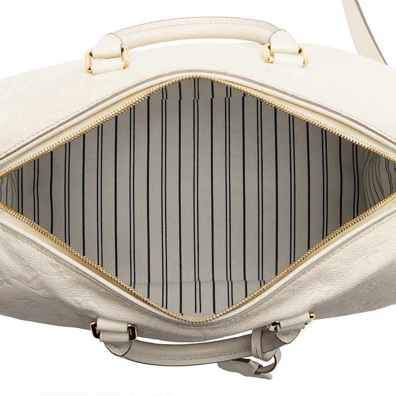 Louis Vuitton Monogram Empreinte Speedy Bandouliere 30 NM Satchel (SHF –  LuxeDH