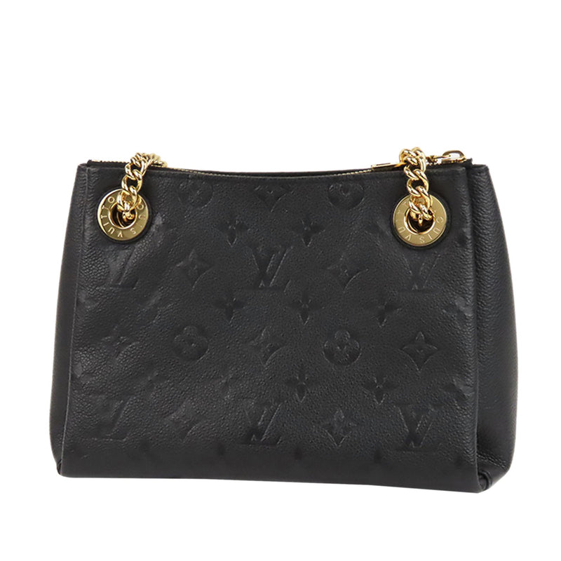 Louis Vuitton Black Monogram Empreinte Leather Rubel Shoulder Bag
