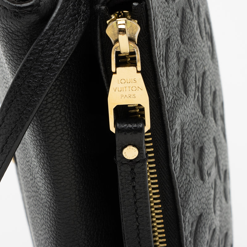 Louis Vuitton Monogram Empreinte Twinset Shoulder Bag (SHF-21462)