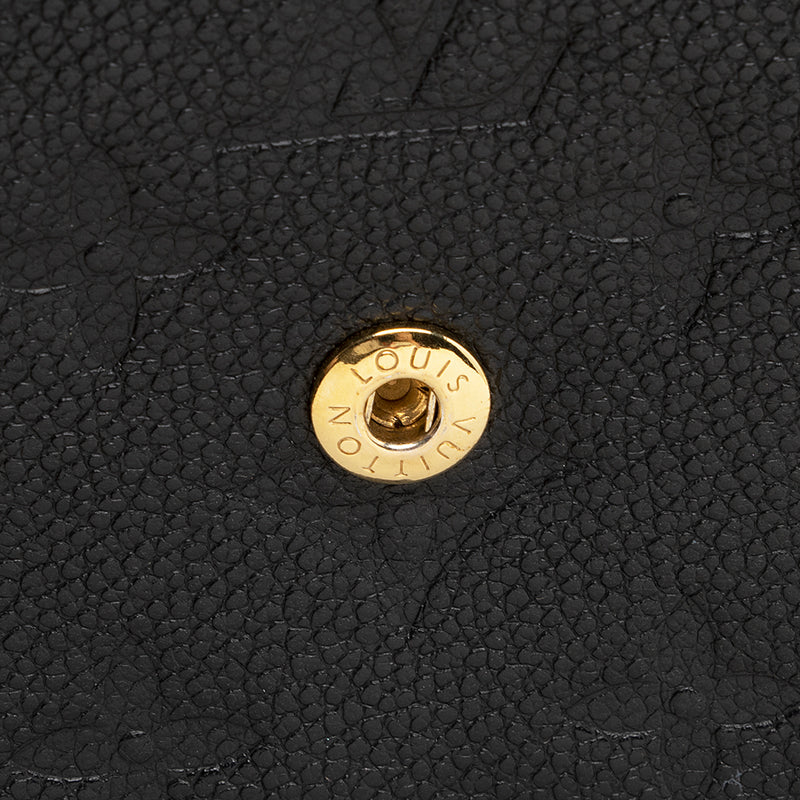 Louis Vuitton Monogram Empreinte Leather Neige Twice/Twinset